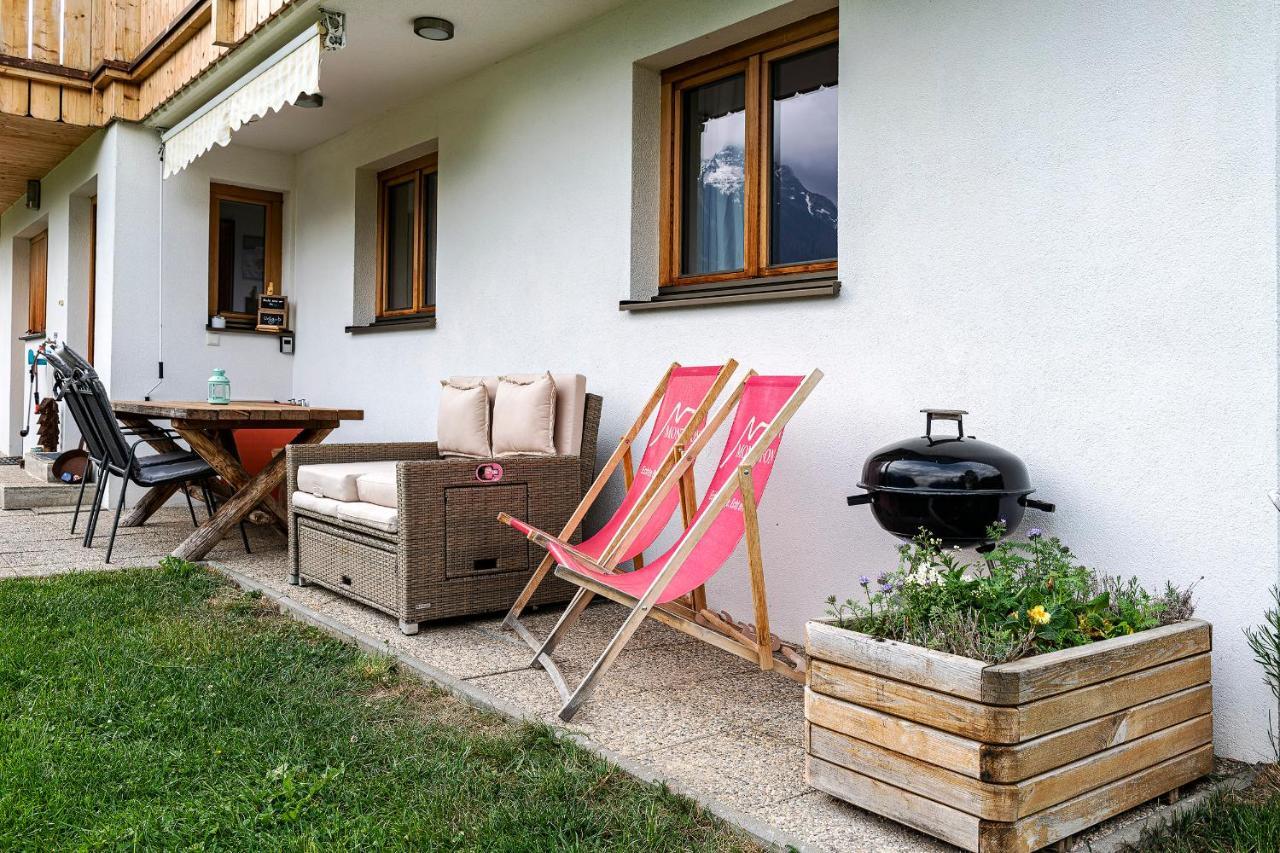 Apartamento Haus grüner Wald Bartholomäberg Exterior foto