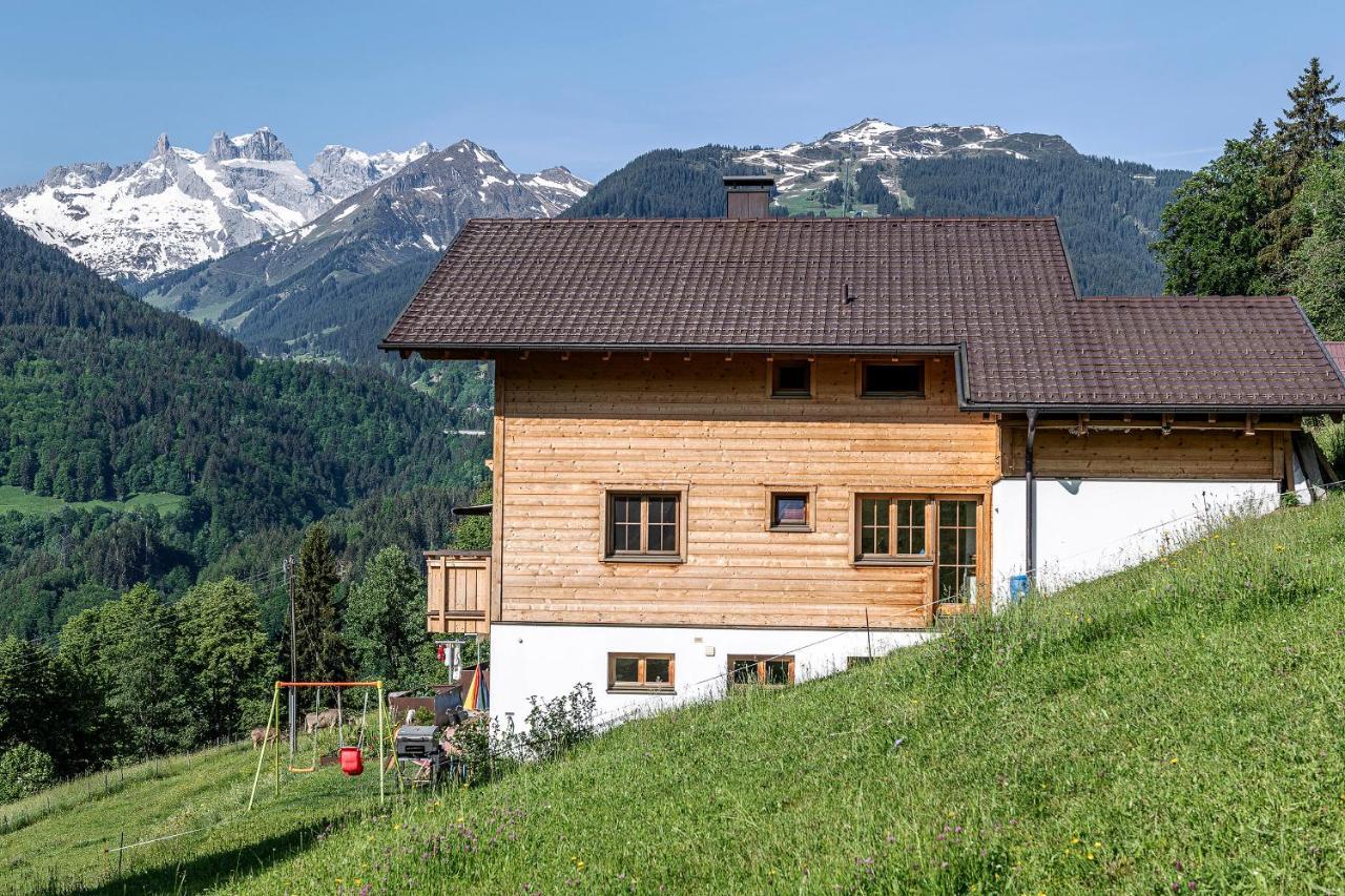 Apartamento Haus grüner Wald Bartholomäberg Exterior foto