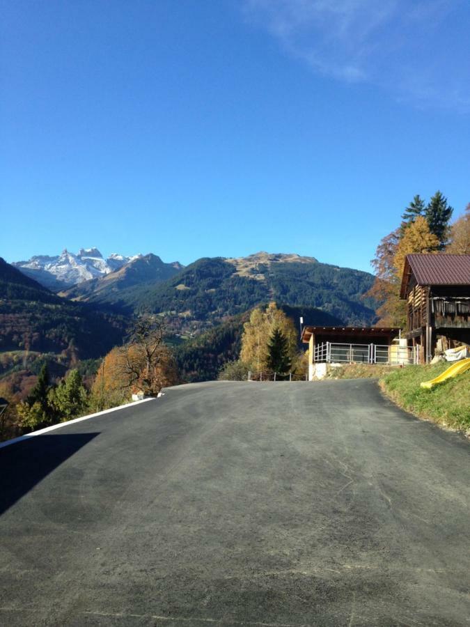 Apartamento Haus grüner Wald Bartholomäberg Exterior foto